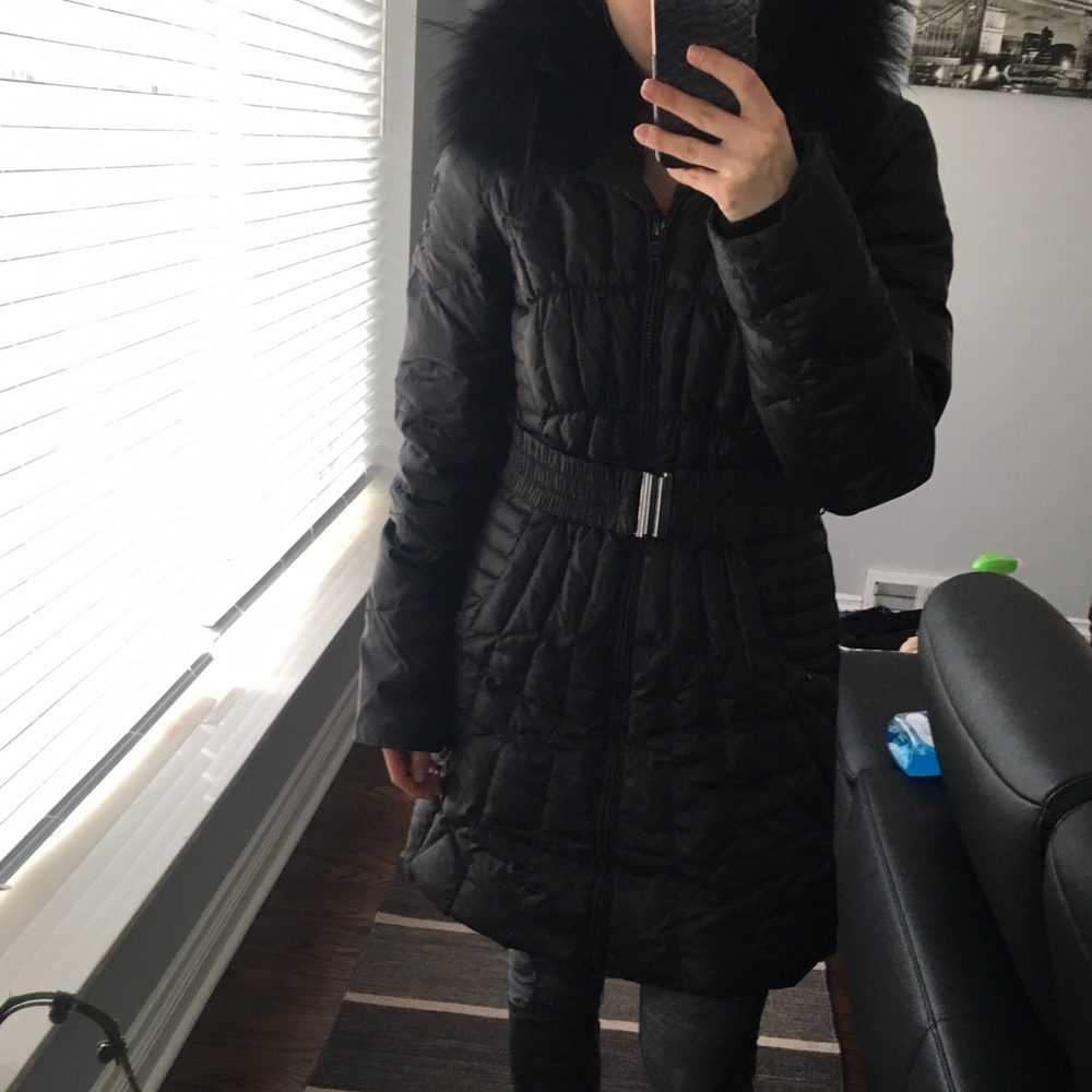 Designer Winter Coat black
